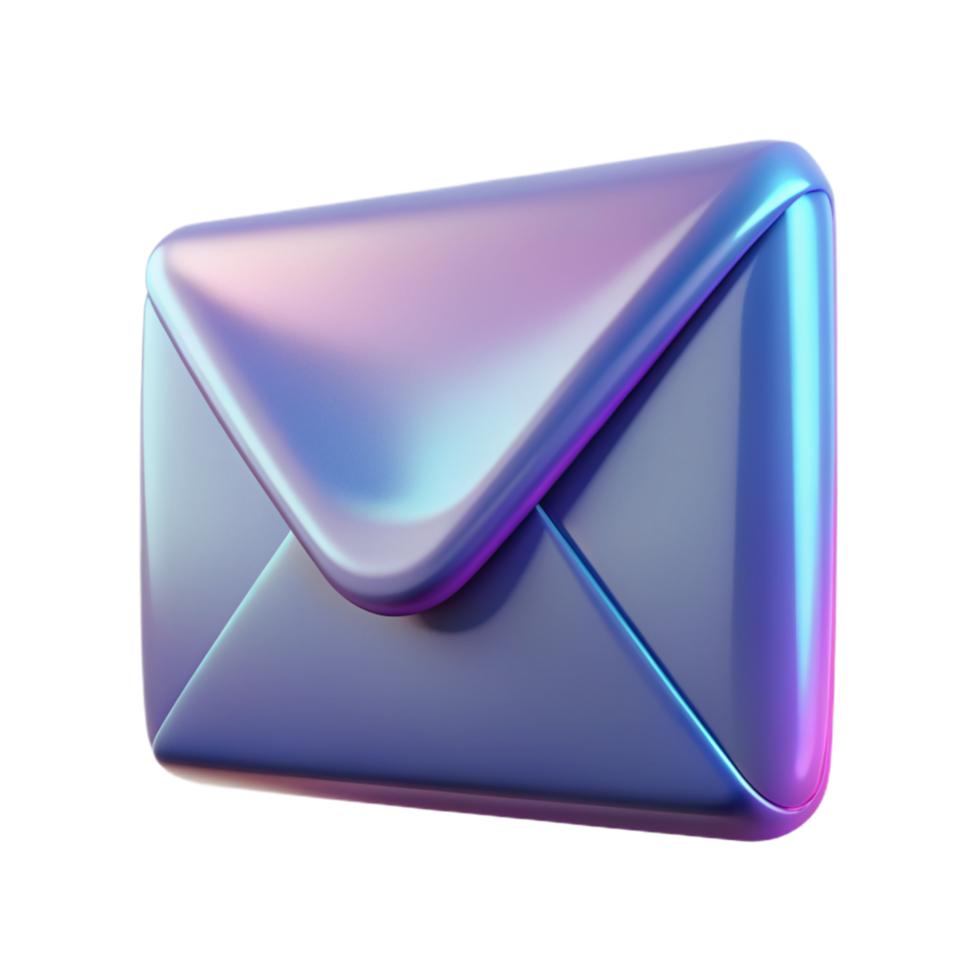 Mail 3D mail icon 3D mail symbol 3D mail image png