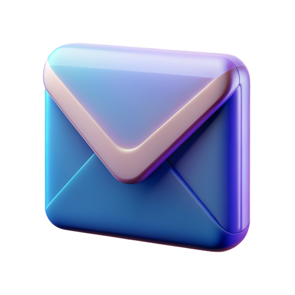 Mail 3D mail icon 3D mail symbol 3D mail image png