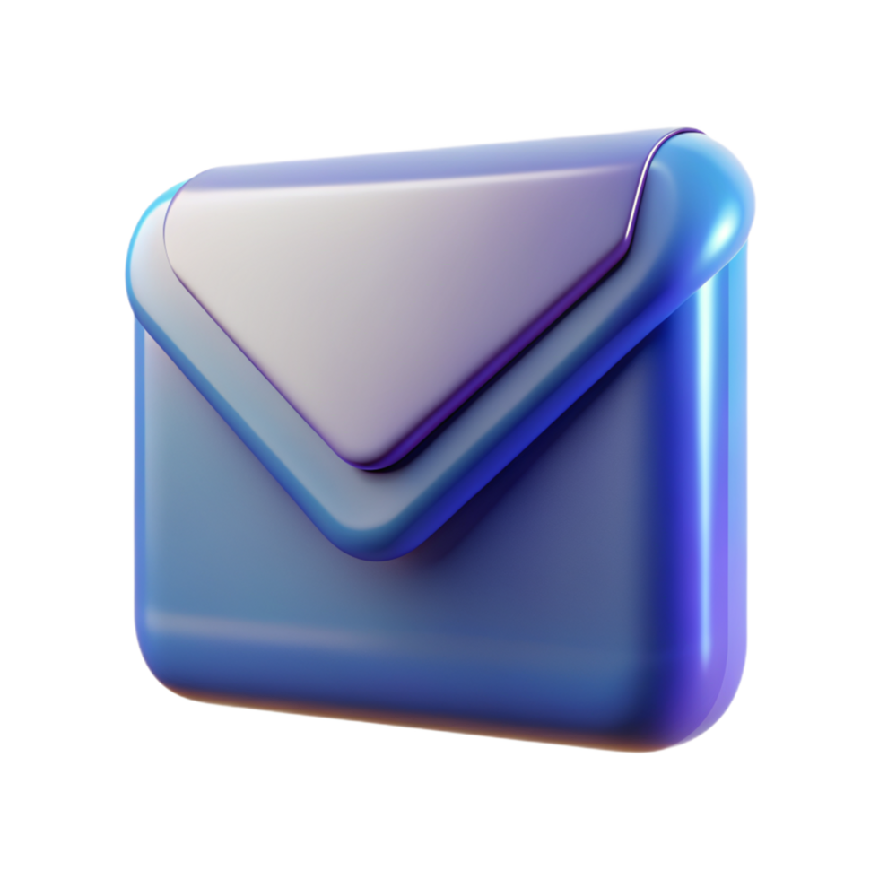 Mail 3D mail icon 3D mail symbol 3D mail image png