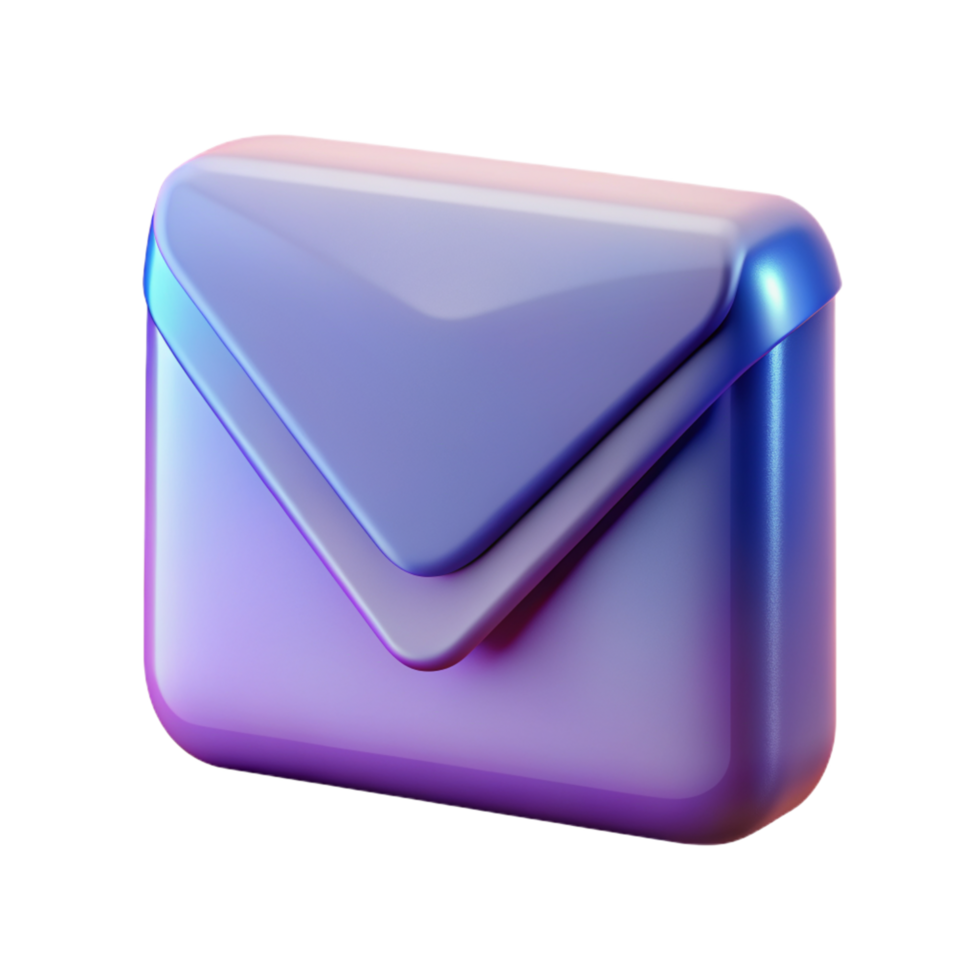 Mail 3D mail icon 3D mail symbol 3D mail image png