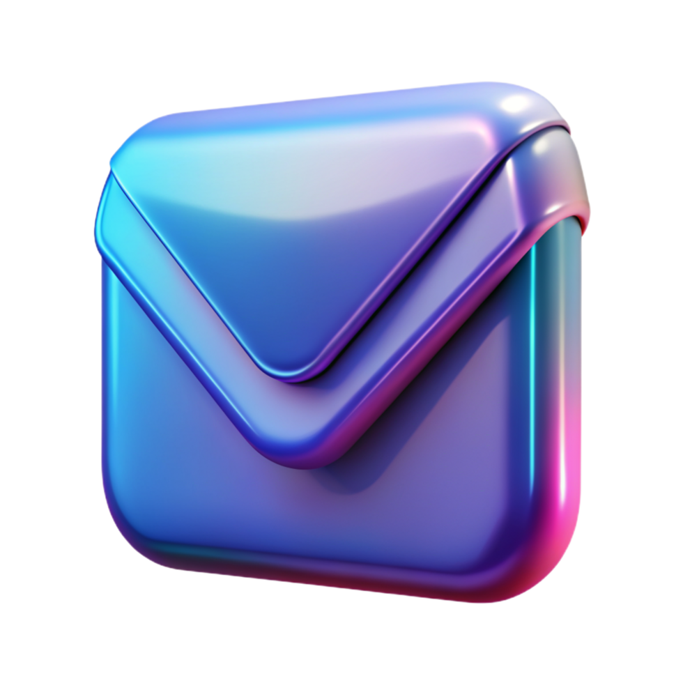 Mail 3D mail icon 3D mail symbol 3D mail image png