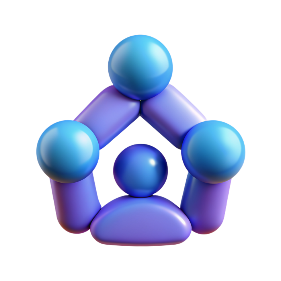 Teamwork 3D teamwork icon 3D teamwork symbol 3D teamwork image png