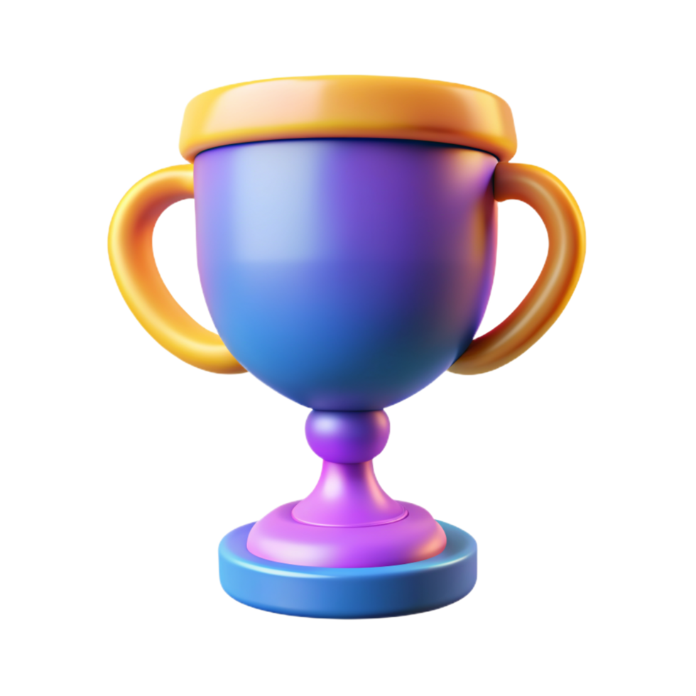 Trophy 3D trophy icon 3D trophy symbol 3D trophy image png