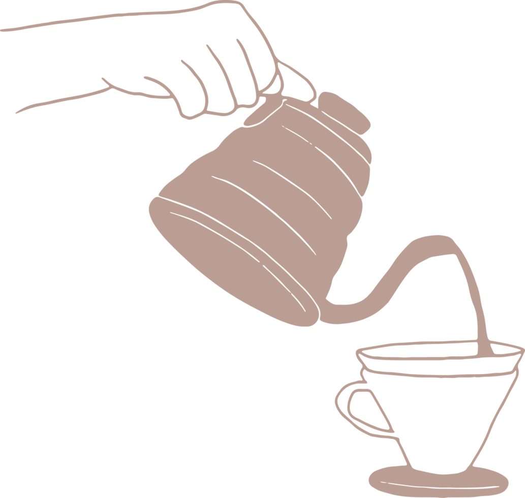 Minimal and simple Barista, coffee maker, coffee shop menu png