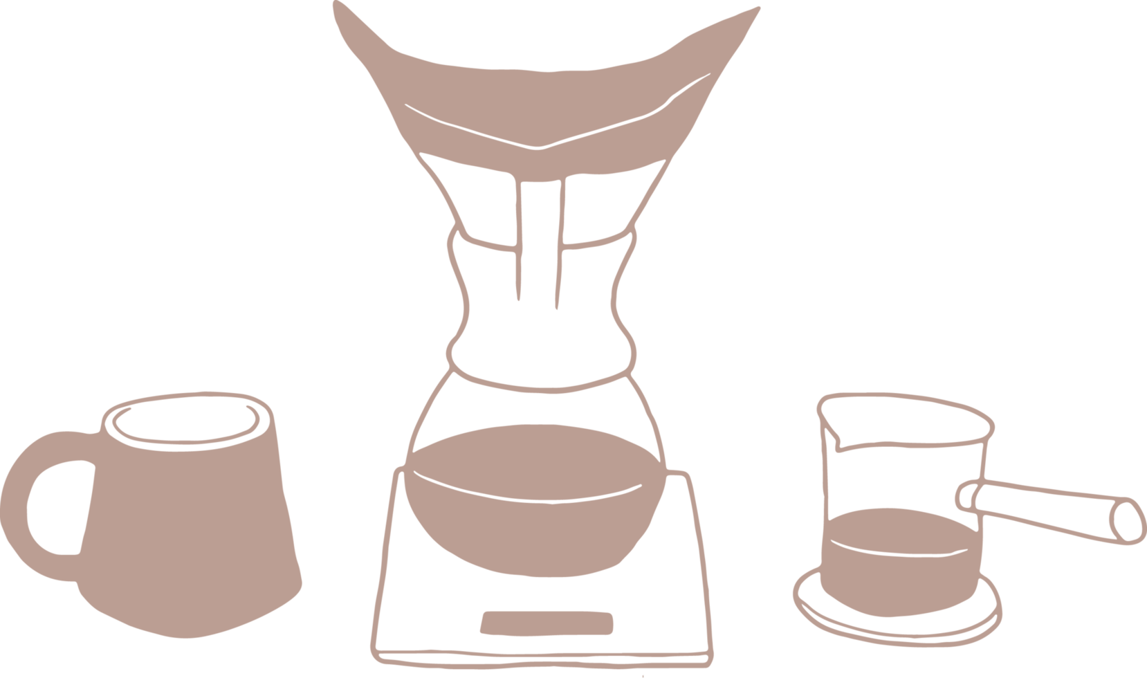 Minimal and simple Barista, coffee maker, coffee shop menu png