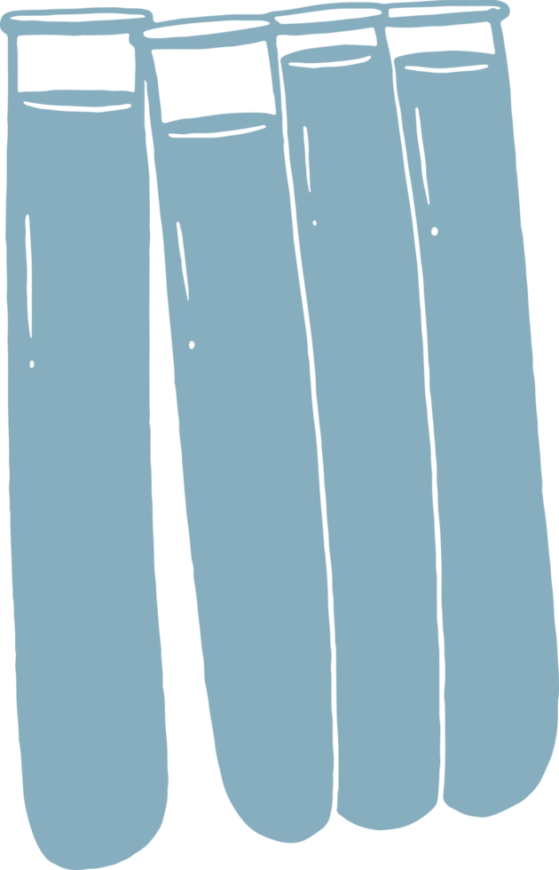 Minimal and simple scientist lab research chemistry png