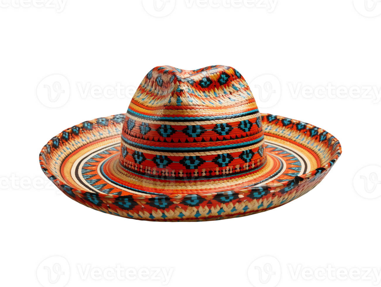 Mexicaans sombrero hoed geïsoleerd png