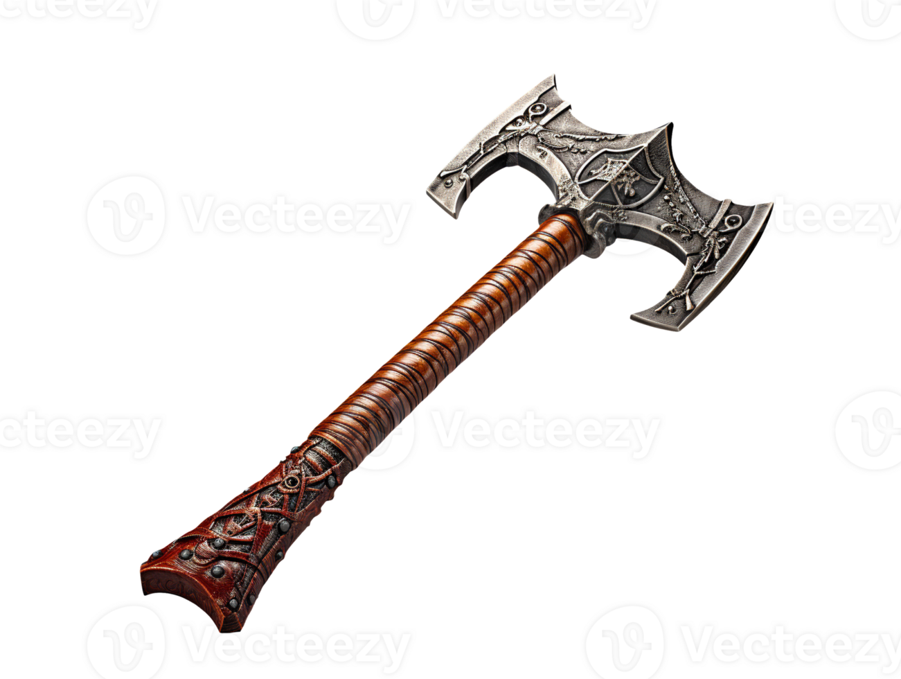 old axe isolated png