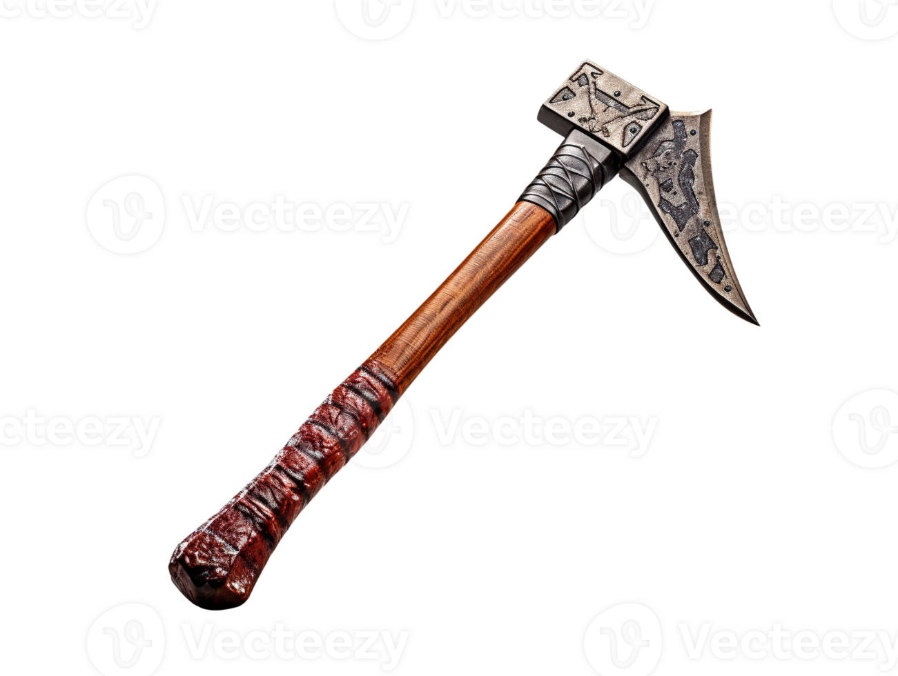 old axe isolated png