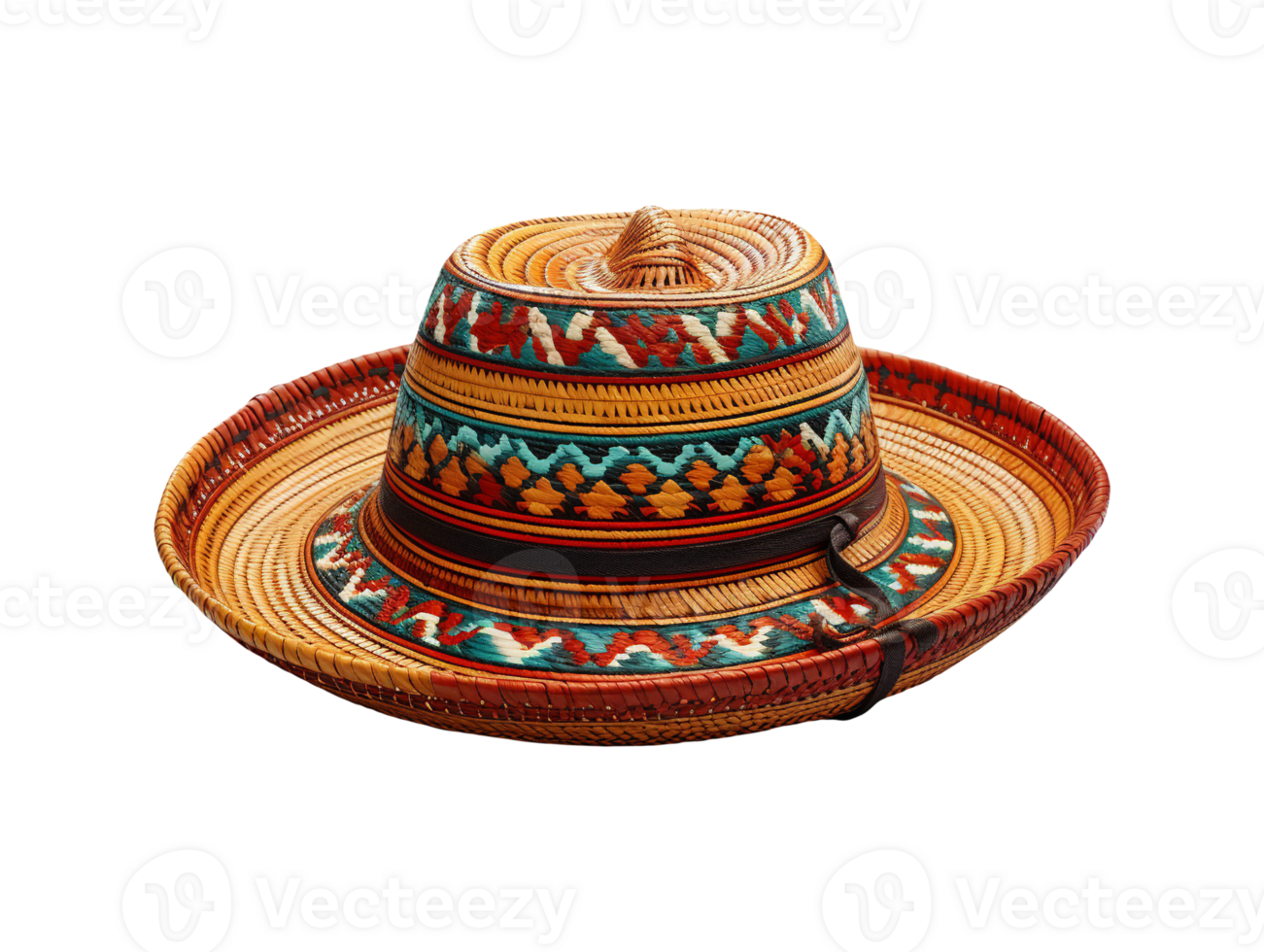 mexican sombrero hat isolated png