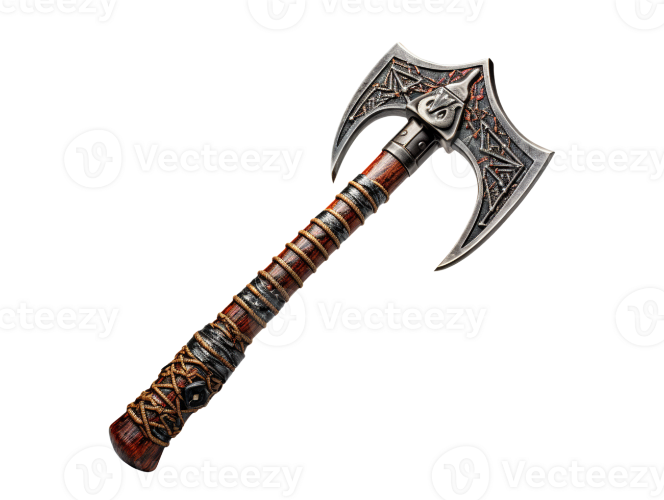 old axe isolated png