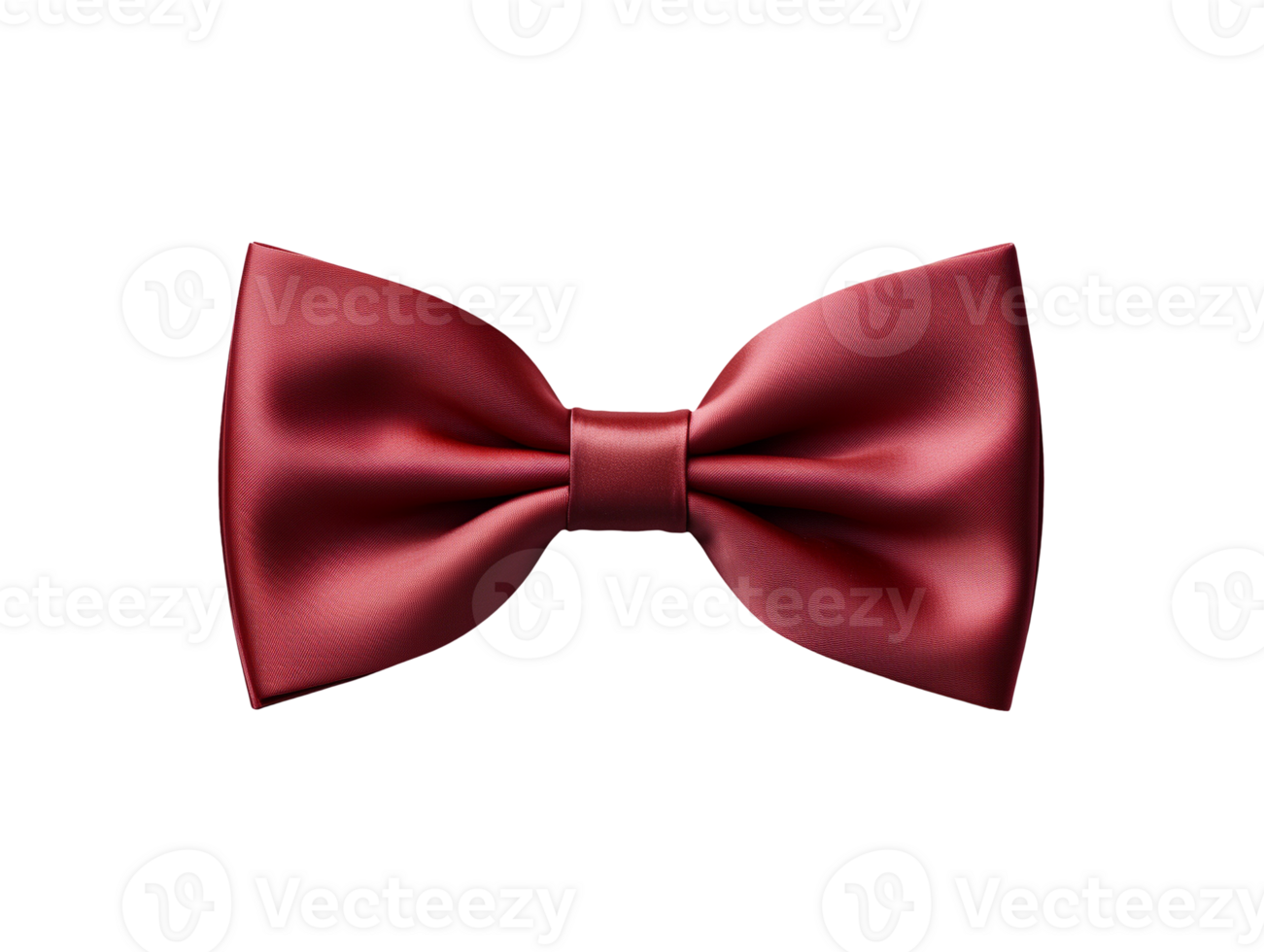 red ribbon bow isolated png