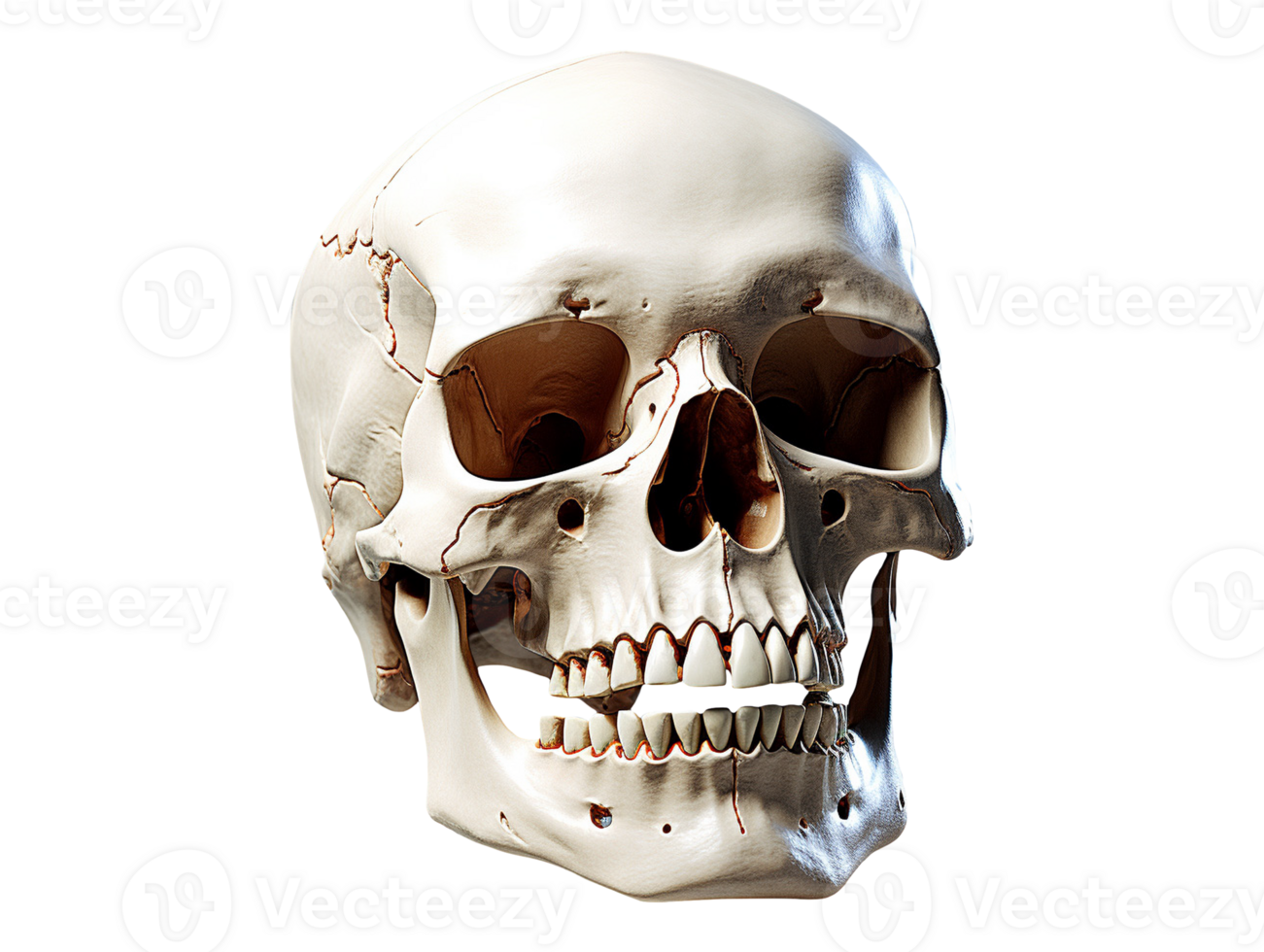 human skull isolated png