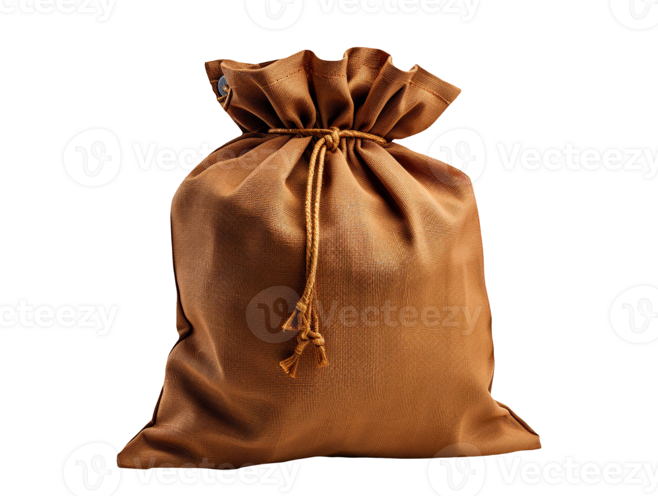 linen pouch bag isolated png