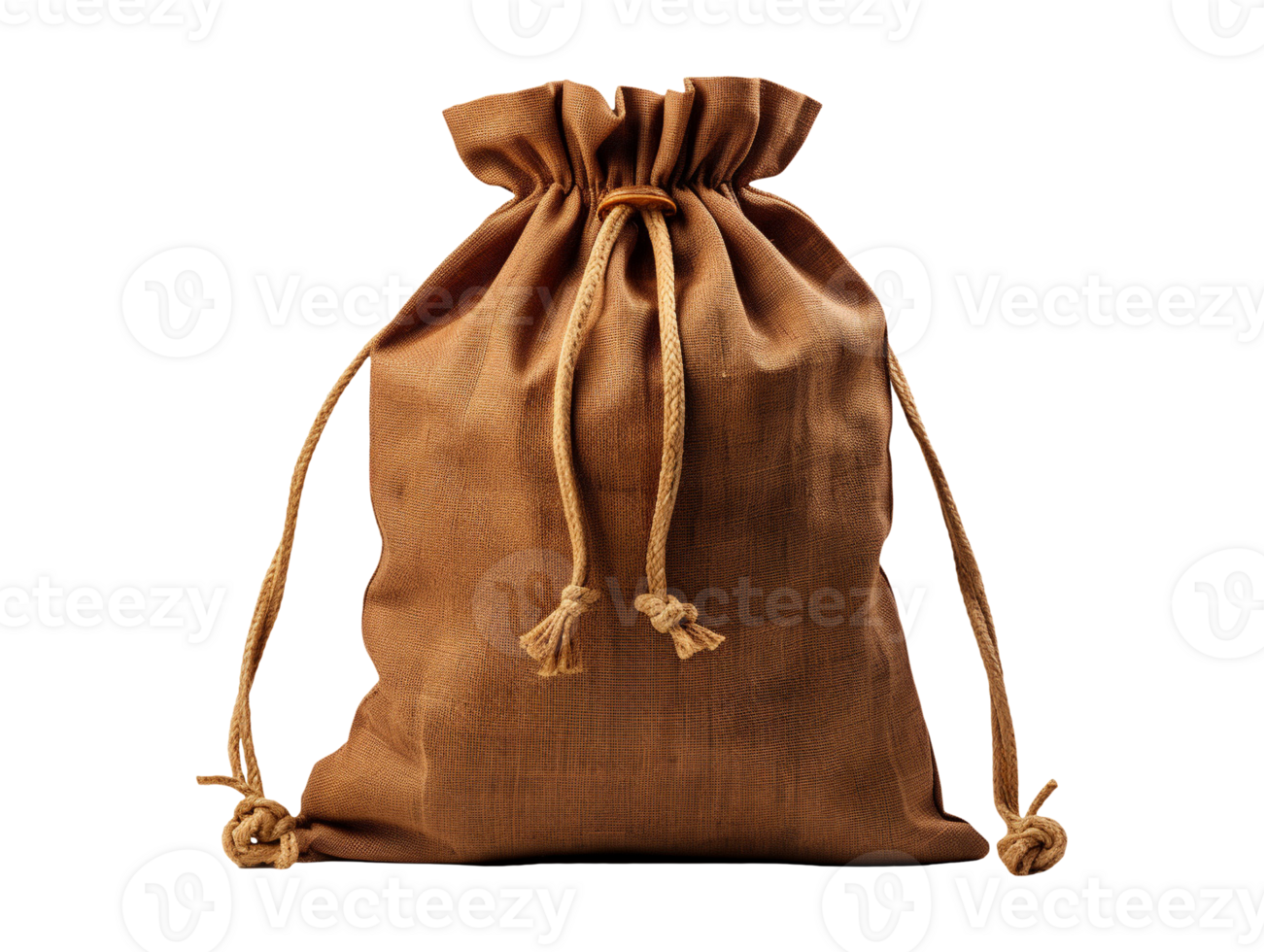 linen pouch bag isolated png