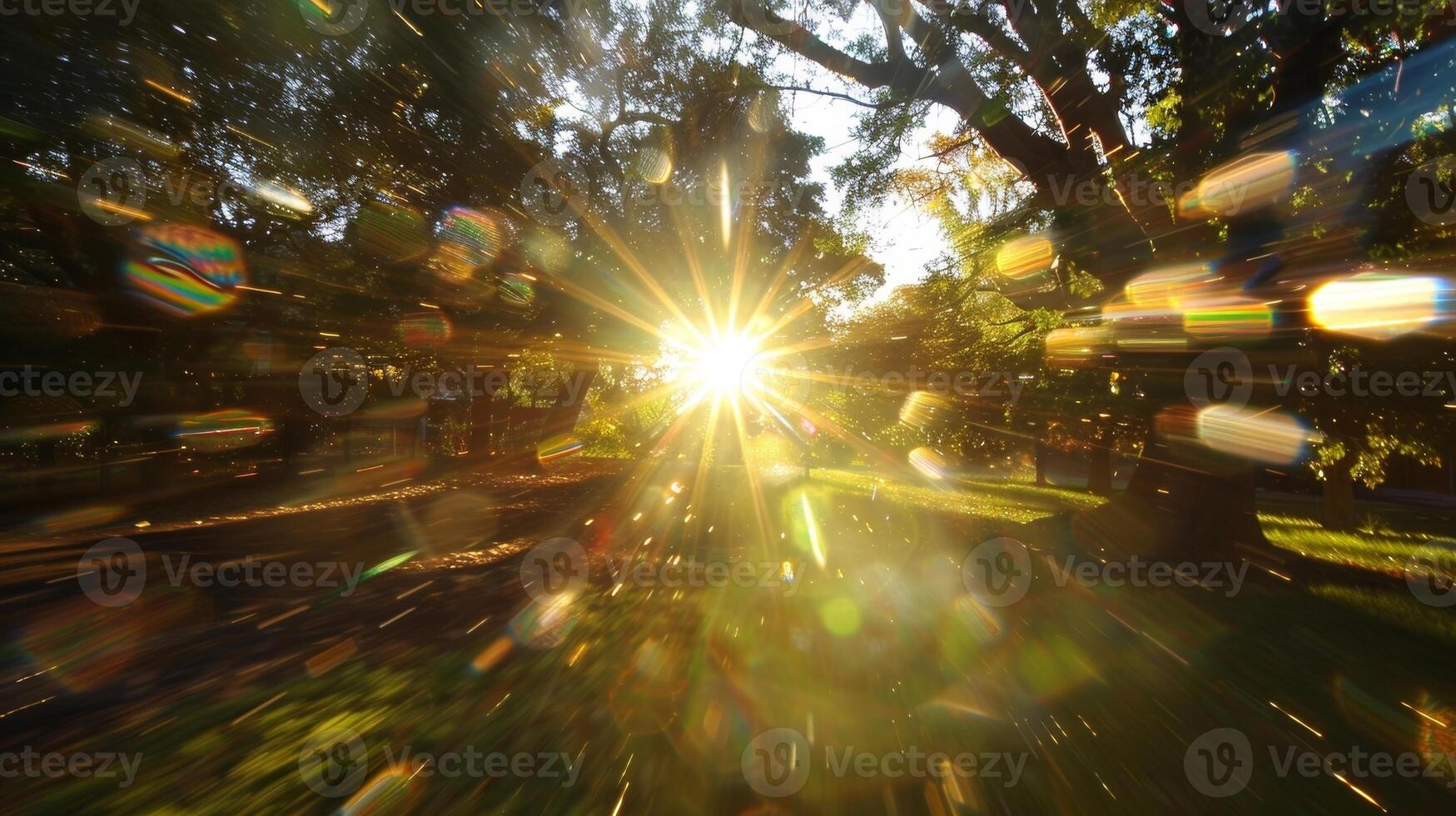 Its movement caught on camera in a blur of motion and color photo