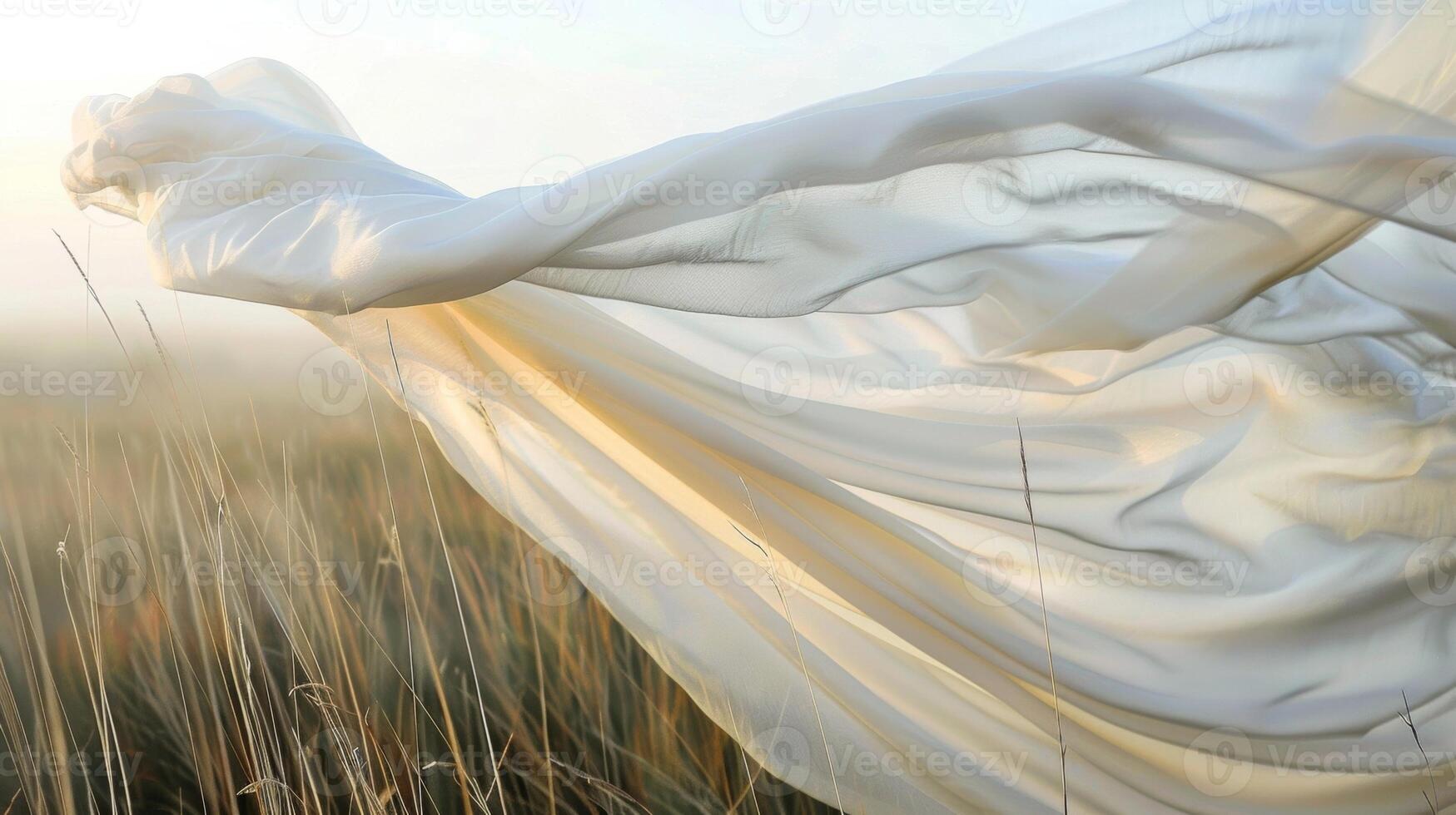 As it dances in the wind the fabric seems to be in a graceful and synchronistic harmony with nature photo