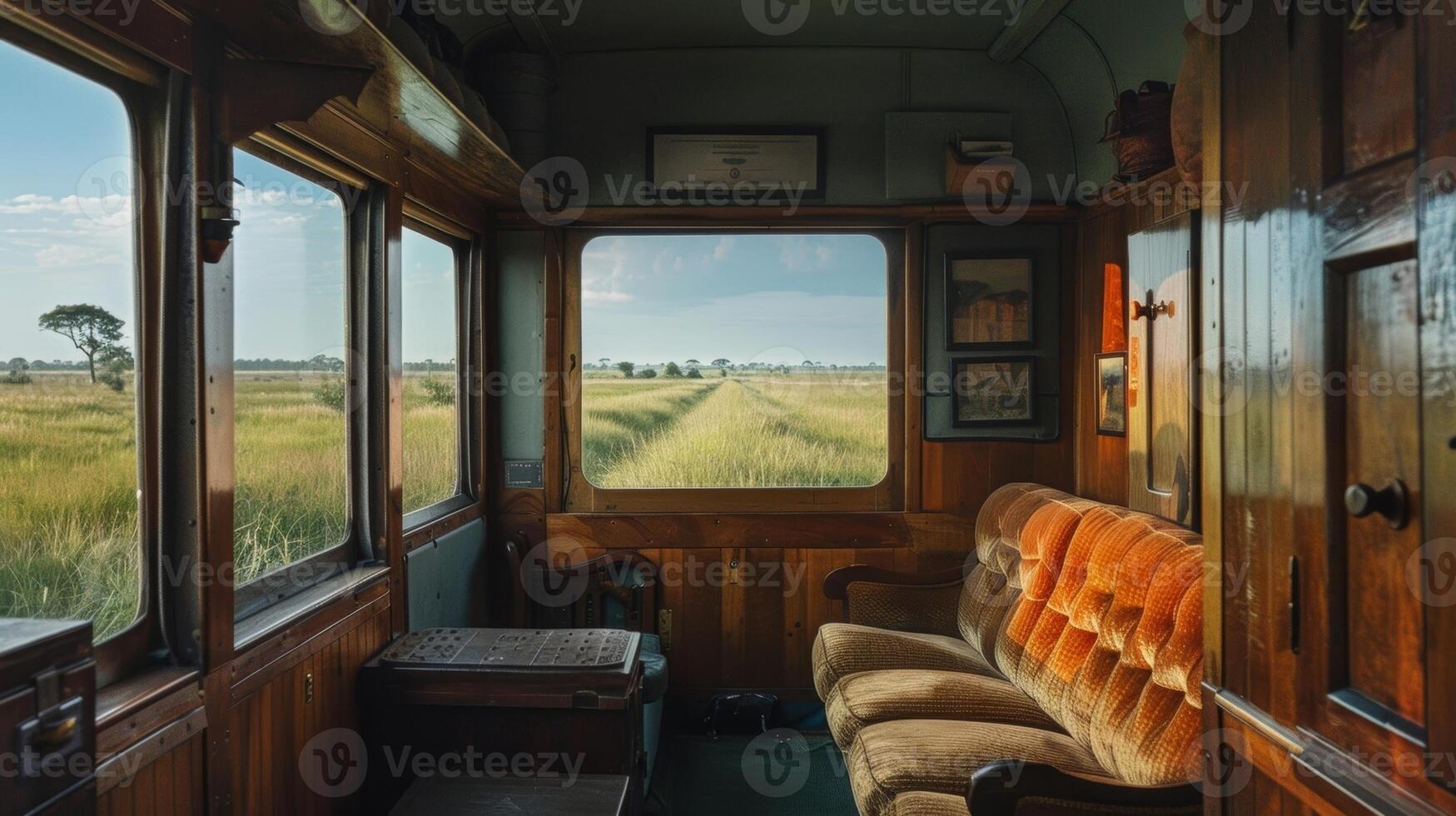 The train conductor urged everyone to keep an eye out for the elusive lions that often roam through this part of the reserve photo