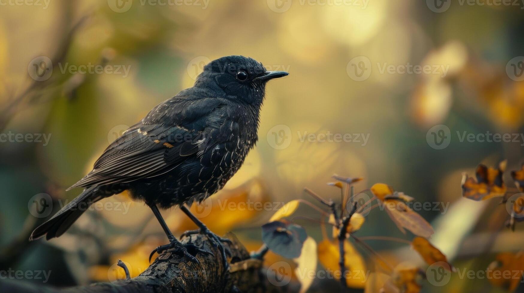 The sound of birds chirping and rustling leaves creates a soothing background noise photo