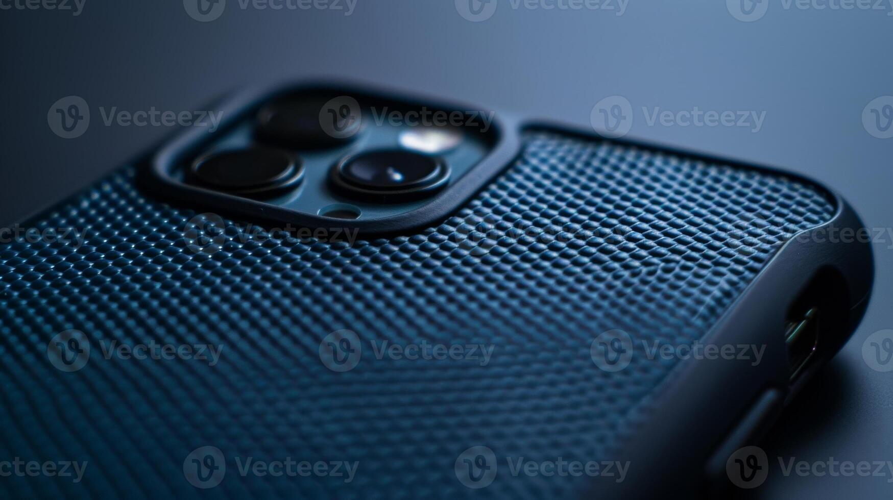An image of a wireless charging case for a phone with a unique textured design providing a secure grip photo
