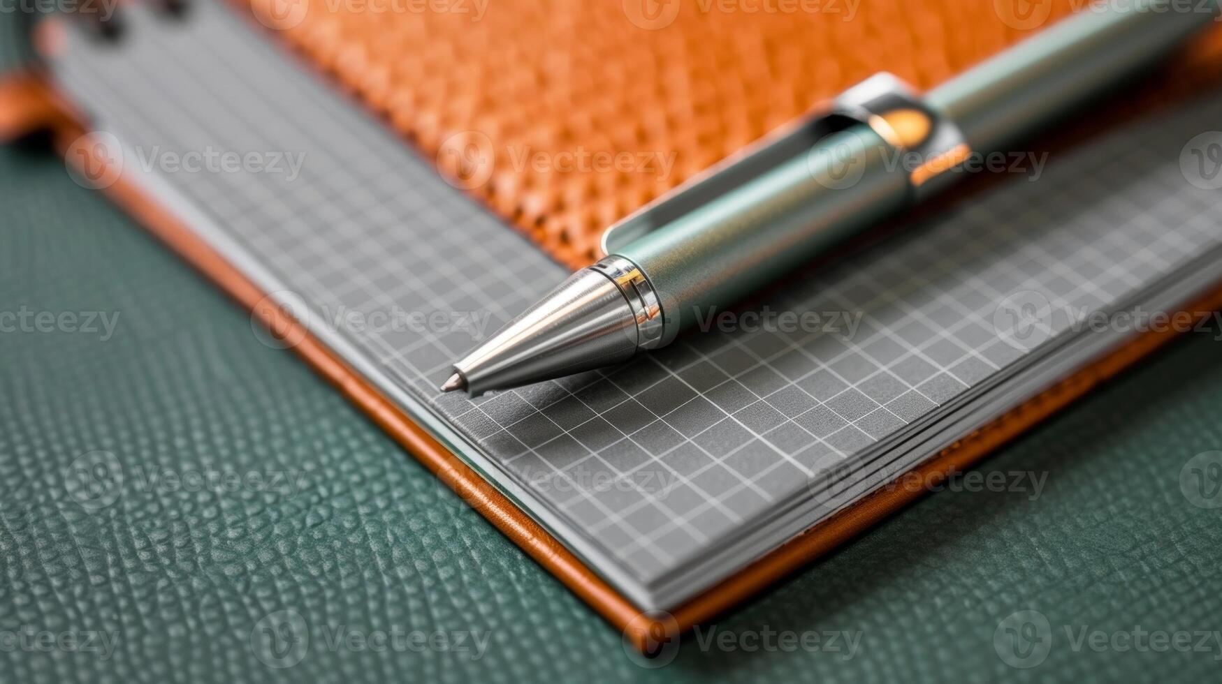 A detailed shot of a digital notebook with a gridlike layout and customizable headers and sections for organization and productivity photo