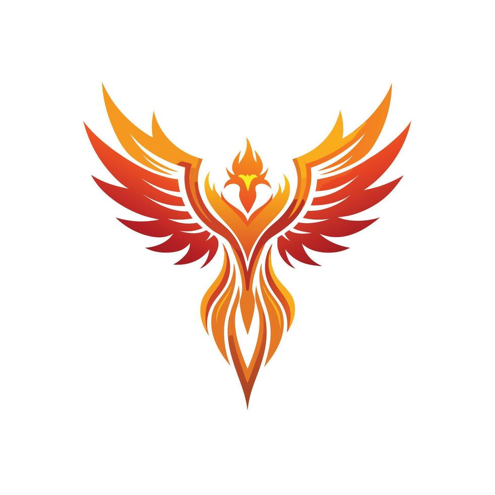 Phoenix logo template 47256826 Vector Art at Vecteezy