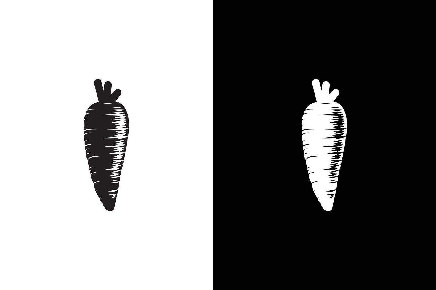Carrot Icon. Vegetable food sign. Carrot icon. Carrot icon isolated on white black background. vector