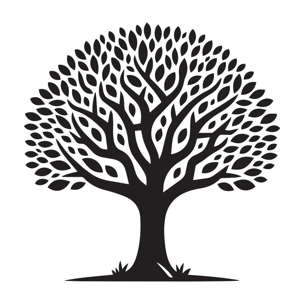 tree Silhouette illustration vector