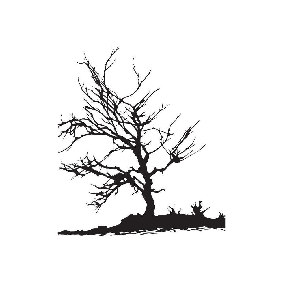 tree Silhouette illustration vector