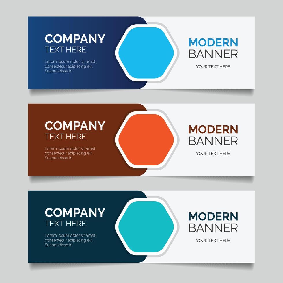 Banner Design Template Graphic vector