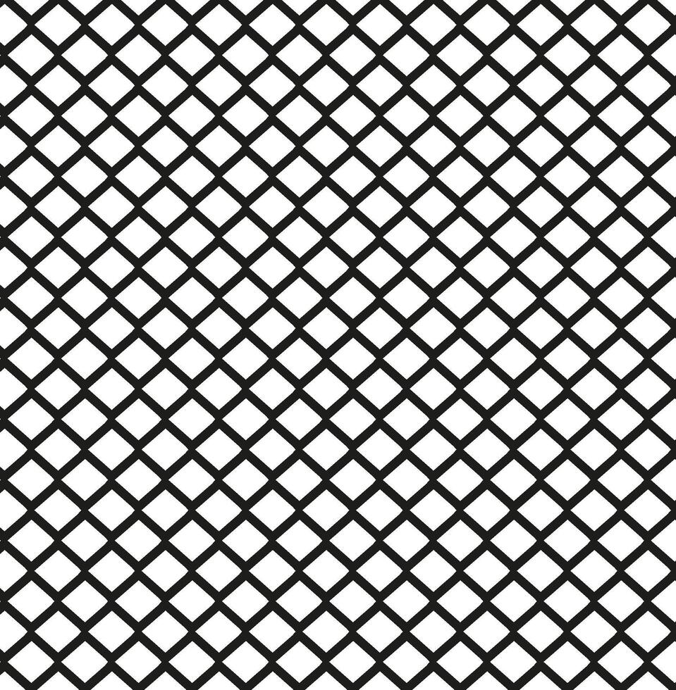Seamless texture in the form of a black mesh abstract pattern on a white background vector