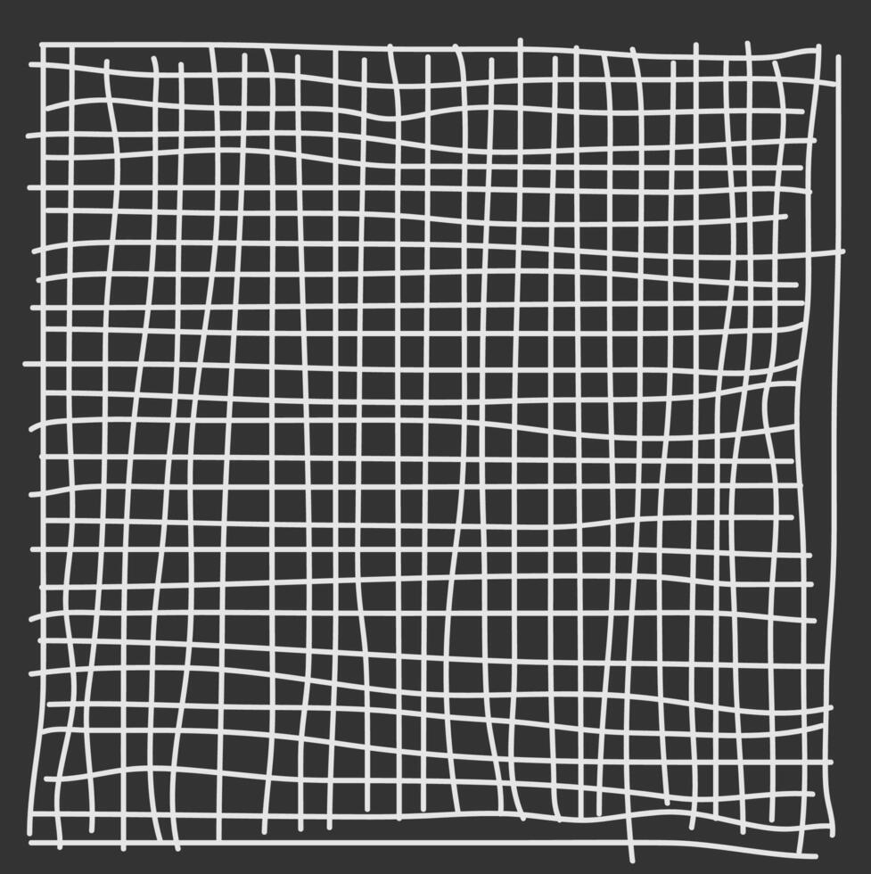 Abstract background with a pattern of gray lines drawn in doodle style vector