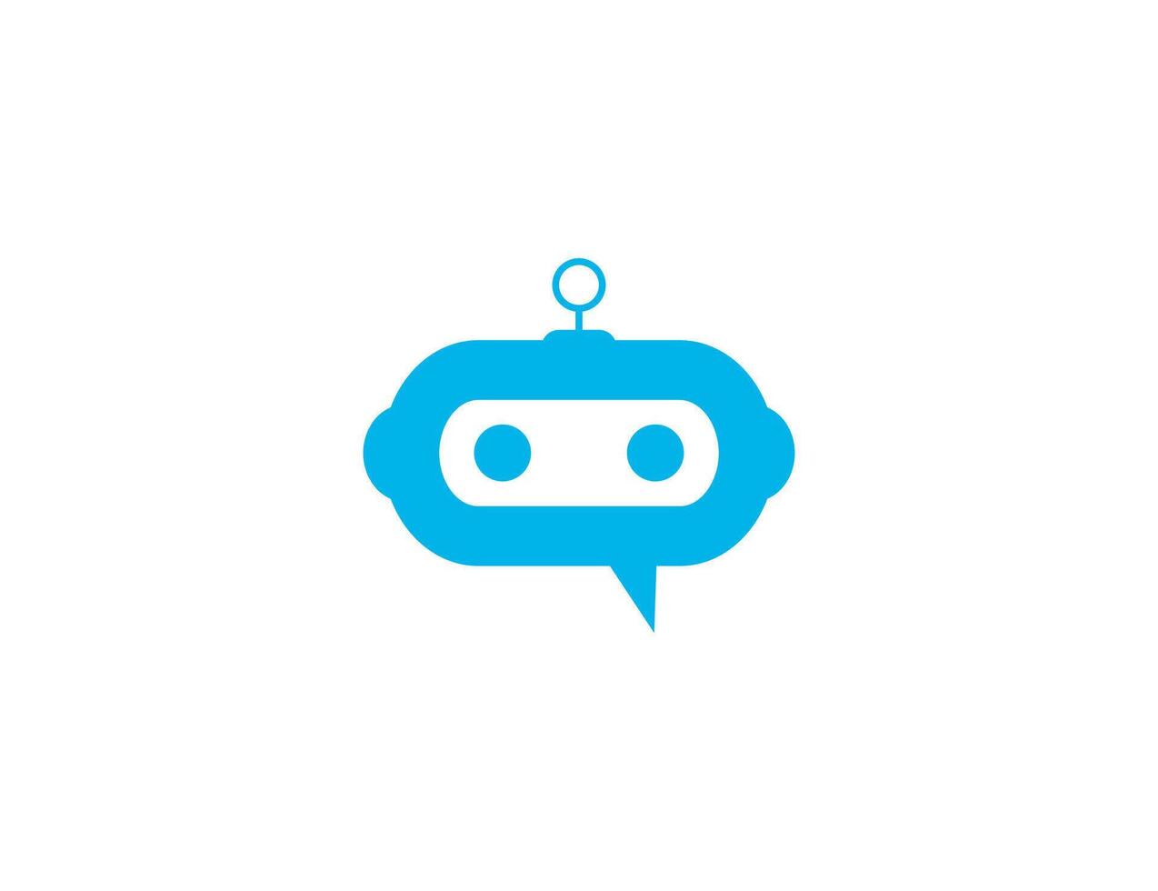Chatbot, robot, app icon. illustration. vector