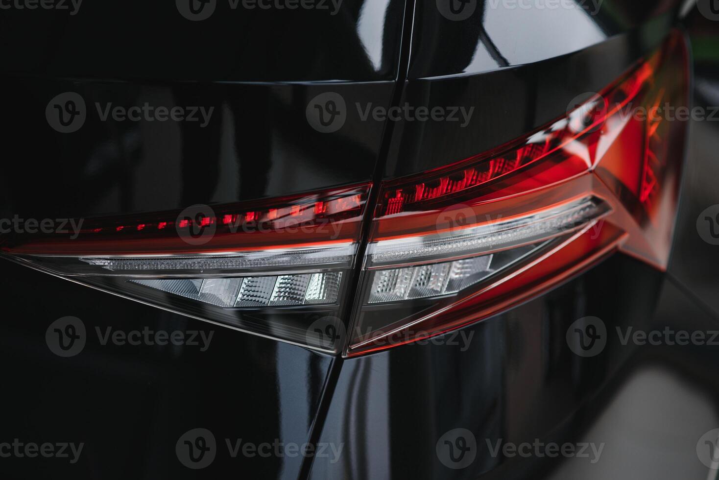 close-up design of a modern car photo
