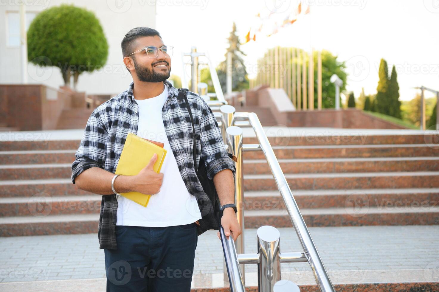 Handsome Indian Young Collage student photo