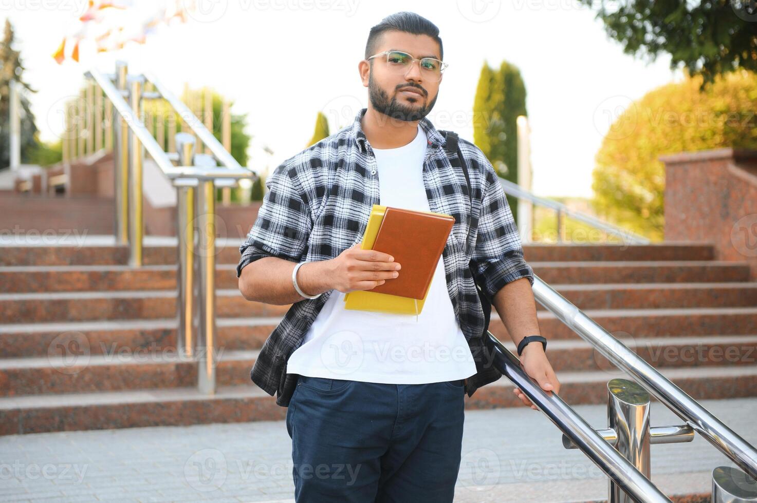 Handsome Indian Young Collage student photo
