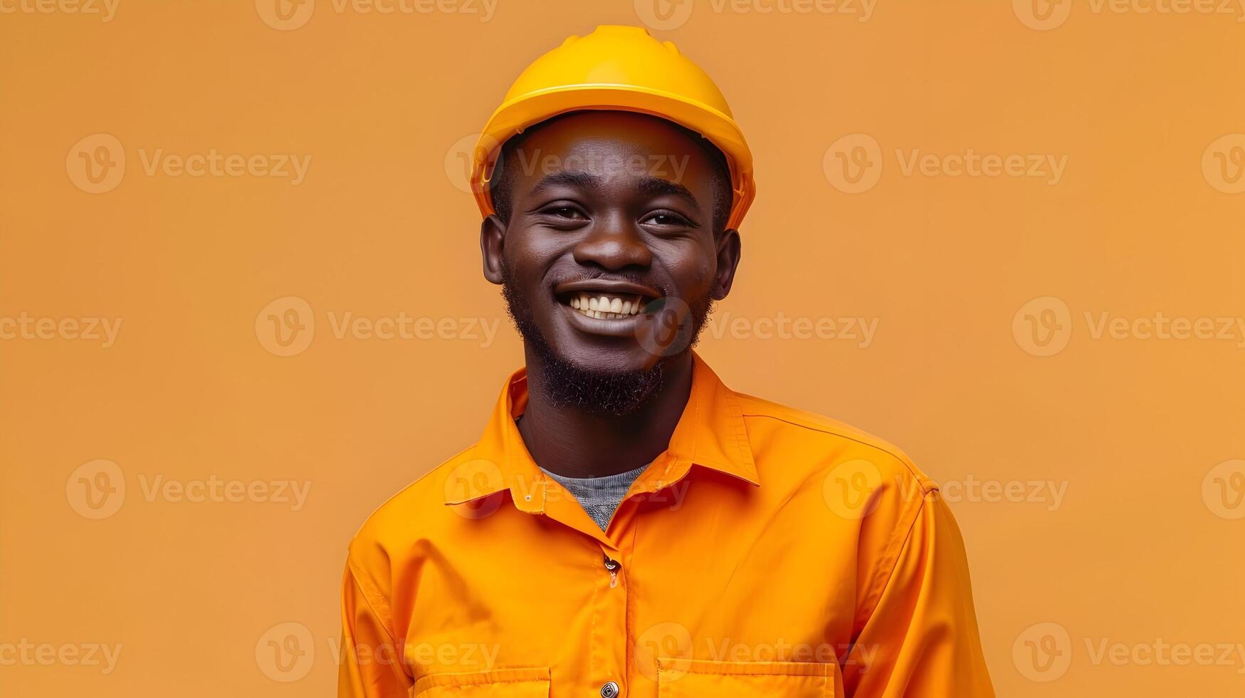 Dedicated Parking Attendant Young Professional Excelling in Job Responsibilities with Cheerful Smile photo