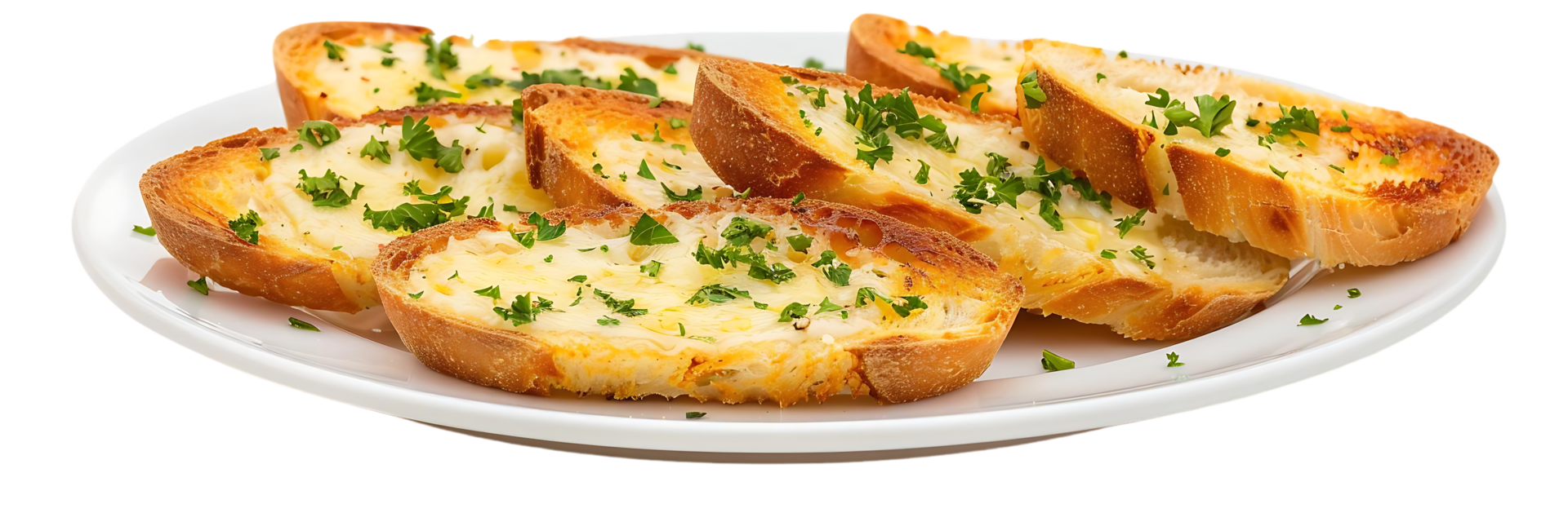 Garlic Bread with Parsley, Photo png