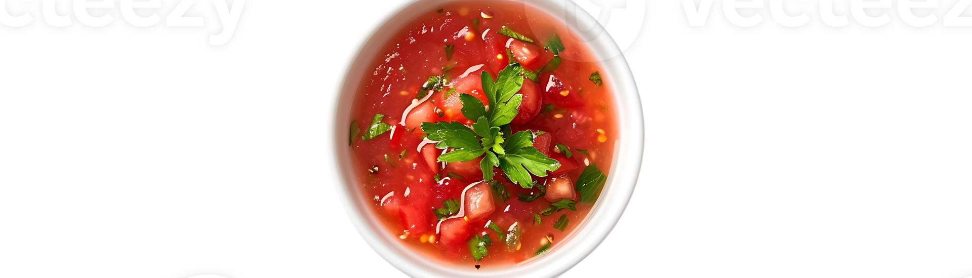 Tomato Salsa in White Bowl Food Photography png