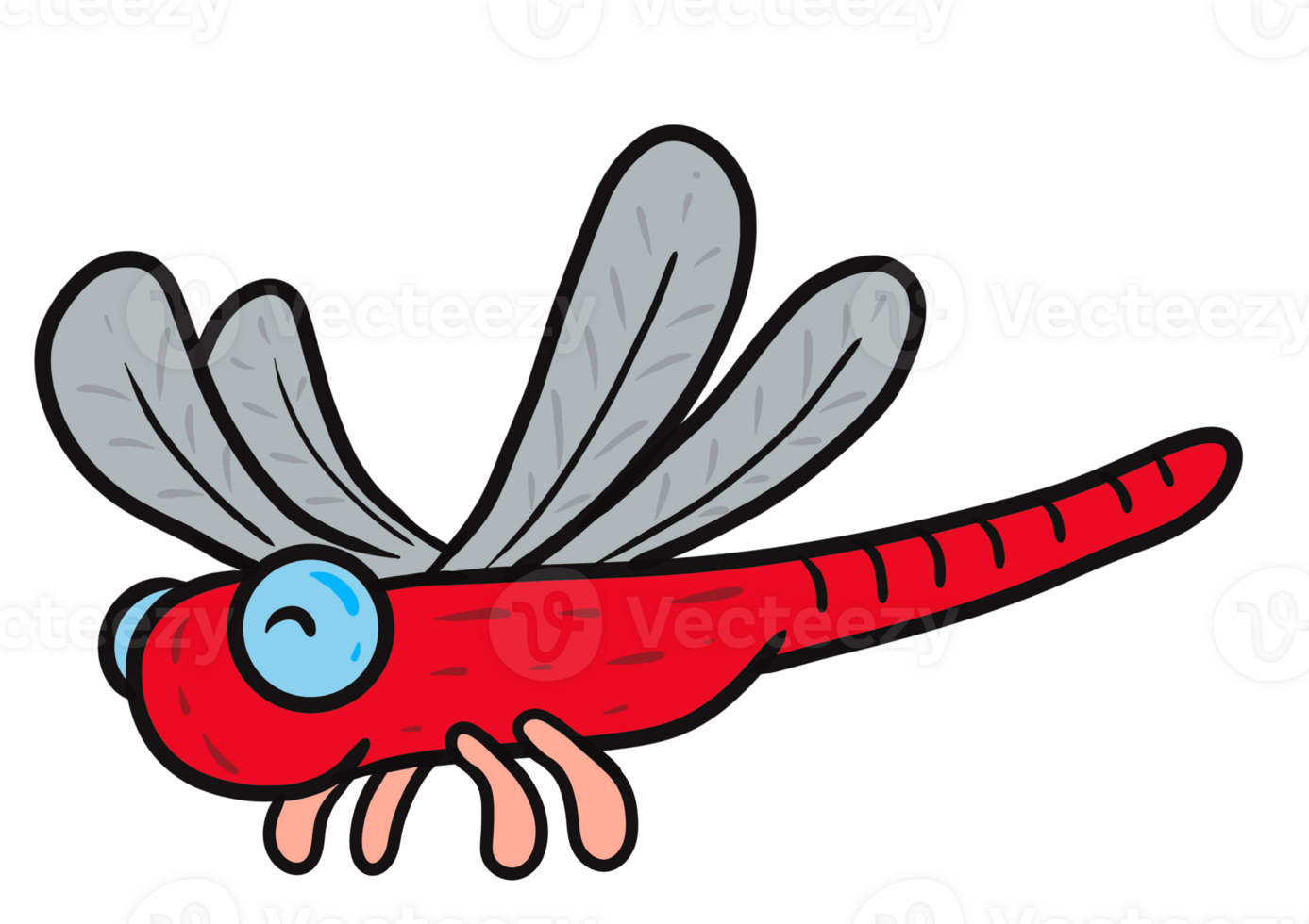 dragonfly cartoon characters png