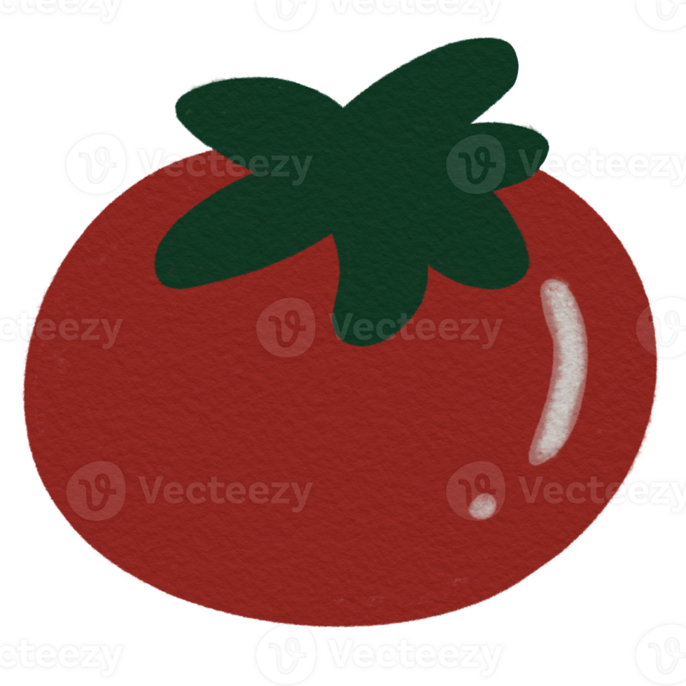 cute stuff tomato png
