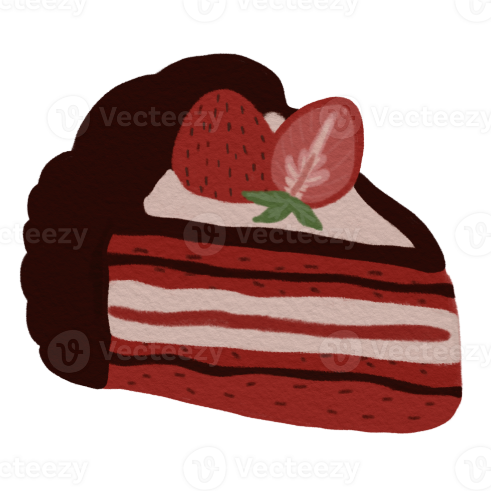 cute stuff cake png