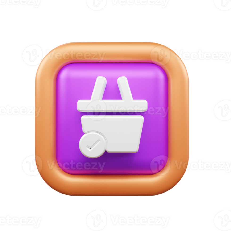 User Interface 3d icon illustration or User interface web and apps icon png