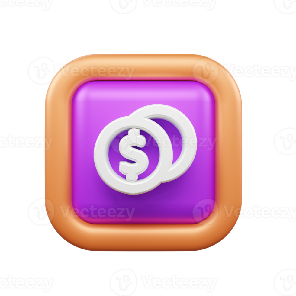 User Interface 3d icon illustration or User interface web and apps icon png