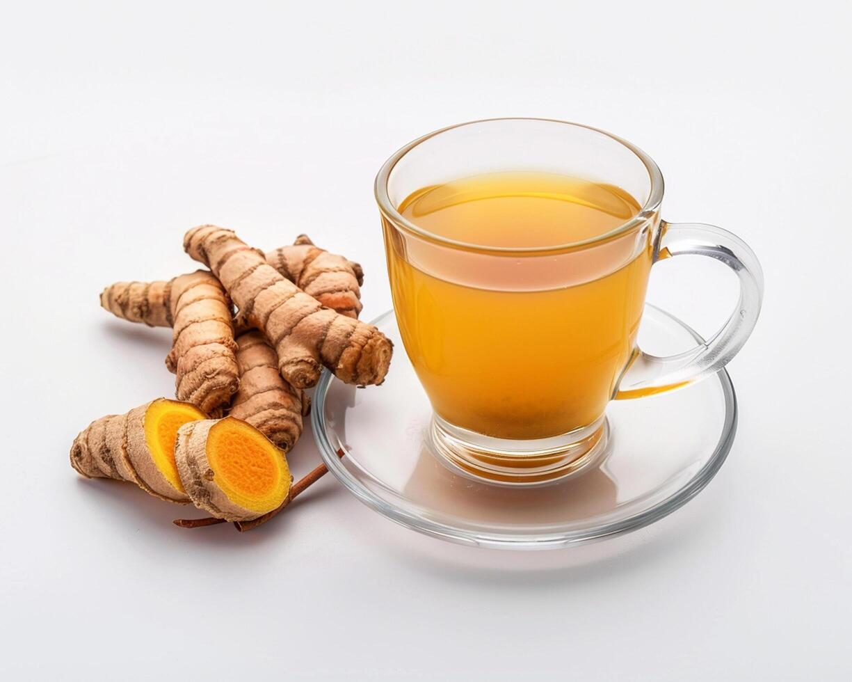 tumeric and ginger tea photo