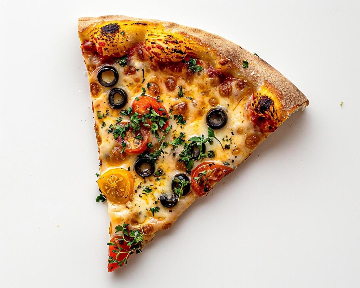 a slice of pizza photo