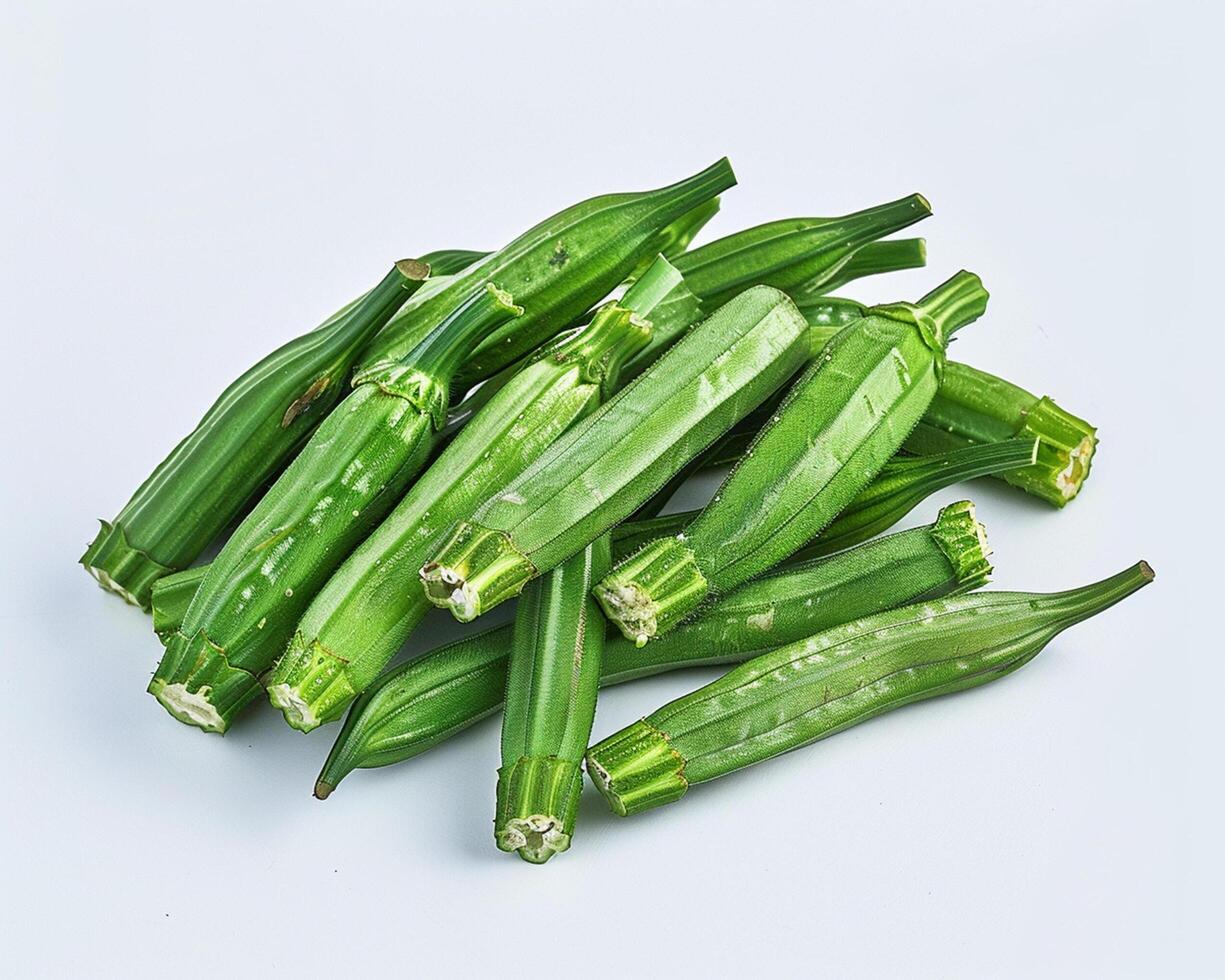 okra is a vegetable that is used in many different dishes photo