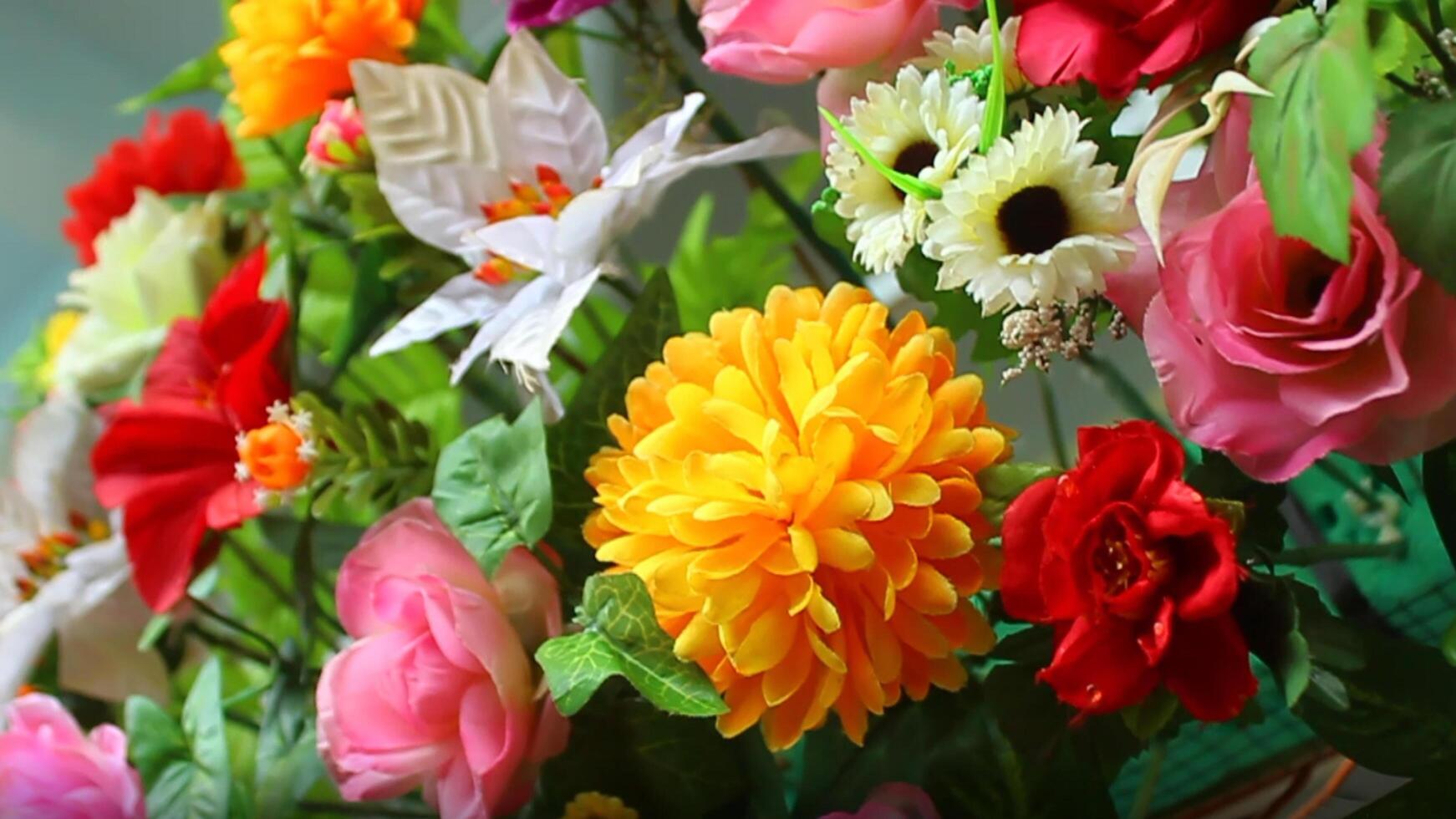 Beutiful Flower Bucket photo
