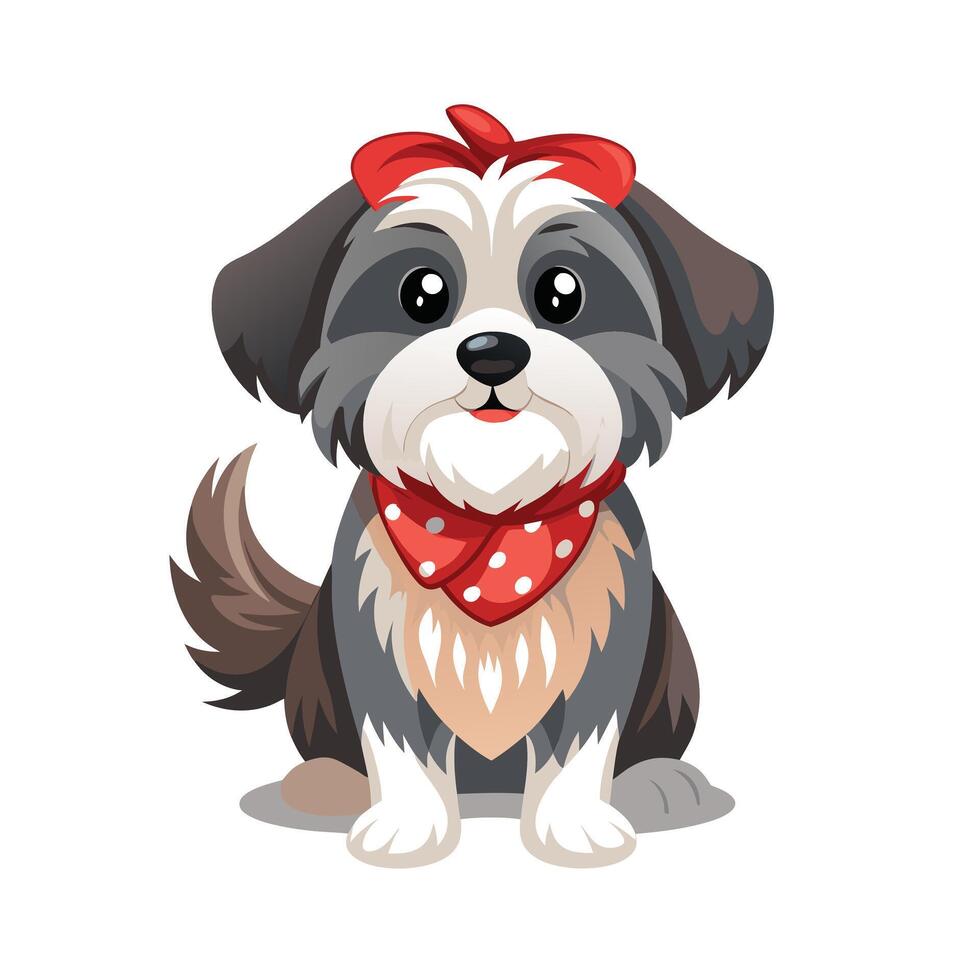 Realistic Pet Cat , Dog Illustration Concepts vector