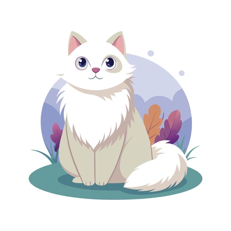Realistic Pet Cat , Dog Illustration Concepts vector
